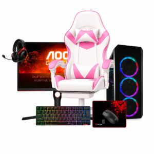 SPRING BUNDLE 5 / i7 14700KF / 32GB DDR4 / 500GB / RTX 5060 8GB + 25 AOC 25G3ZM/BK 240Hz + HyperX Cloud III + Redragon M916-PRO-4K + DJ2319F + MK005BT + P110