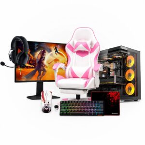 GG BUNDLE 13 / Ryzen 7 5700X / 16GB DDR4 / 500GB / RTX 5050 8GB + AOC 24.5" 25G4SXU IPS 0,3ms 310Hz + MK005BT + Razer Black Shark V2 + Redragon K1NG PRO MAX M918 + Maus Pad Meetion+ Karrike DJ2319F Black & Red