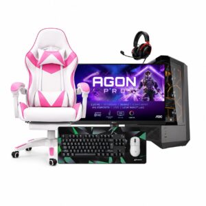 SPRING BUNDLE 7 / Ryzen 7 9800X3D / 16GB DDR5 / 500GB / RTX 5060 TI 8GB + AOC AGON Pro AG256FS 390Hz + G Pro X Superlight 2LS + HyperX Cloud III + G413 TKL SE + Sharkoon Skiller SGP30 XXL + DJ2319F