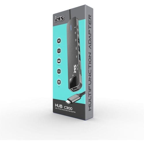 Docking Station MS C300 / HDMI / USB3.0 / USB2.0 / PD / USB TYPE-C / SD / RJ45 / 100 M - Figura 4