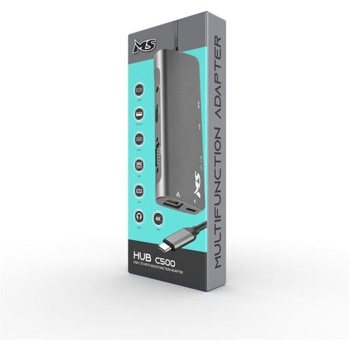 Docking Station MS C500 / HDMI / VGA / USB3.0*2 / PD / SD / RJ45 / 1000 M+3.5mm - Figura 4