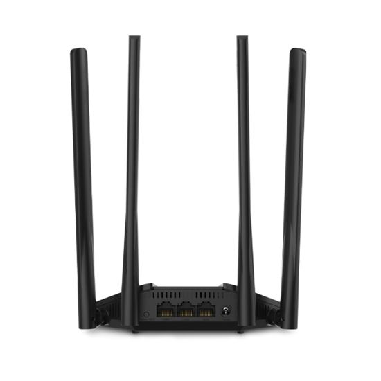Ruter Mercusys AC1200 / Wireless Dual Band Gigabit / 1.2 Gbps / 4× Antena – Zezë - Figura 2