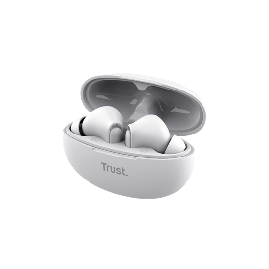Kufje pa kabllo Trust Yavi / True Wireless / Bluetooth - Bardhë - Figura 3