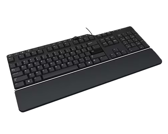 Tastierë me kabllo Dell KB‑522 USB Business Multimedia / QWERTY / US‑Euro – Zezë