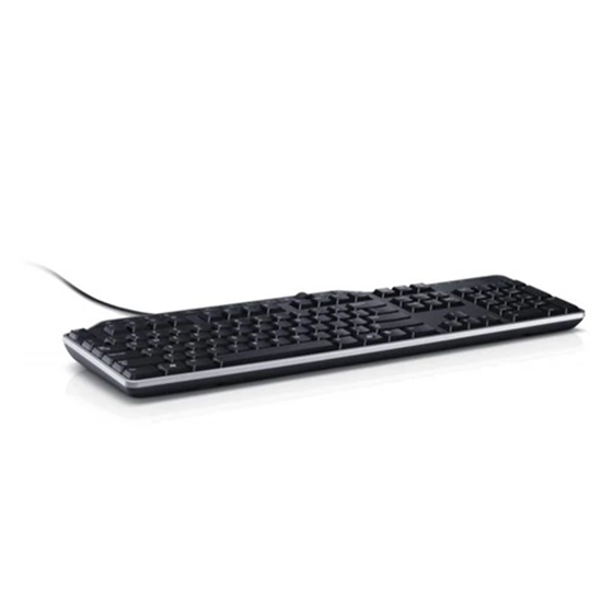 Tastierë me kabllo Dell KB‑522 USB Business Multimedia / QWERTY / US‑Euro – Zezë - Figura 3