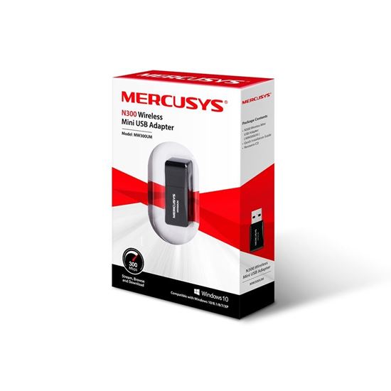 Mercusys N300 Wireless USB Adapter MW300UM WiFi 4 300Mbps Mini Dongle - Figura 2