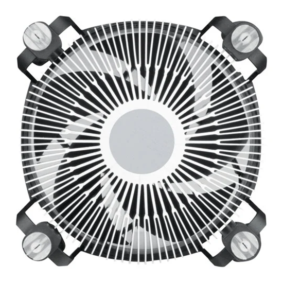 Ftohës për Procesor me Ajër Arctic Alpine 17 Intel LGA1700 - Zezë - Figura 3