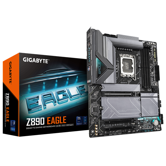 Pllakë Amë Intel Gigabyte Z890 EAGLE LGA1851 ATX për Intel Core Ultra Series 2 DDR5 me XMP