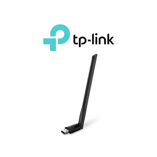 TP-Link Archer T2U Plus AC600 USB Wi-Fi Adapter High Gain Dual-Band 2.4GHz/5GHz – Black