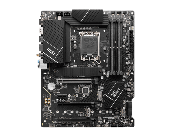 Pllakë Amë Intel MSI PRO Z790-P WIFI LGA1700 ATX me Wi-Fi dhe Bluetooth - Figura 3