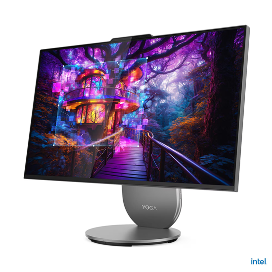 AIO Lenovo PC 27IAH10 / Ultra 9 285H / 32GB LPDDR5x / 1TB / 27' Quad HD IPS AG 120Hz / RTX 4050 6GB / Kb+Mouse - Luna Grey - Figura 2