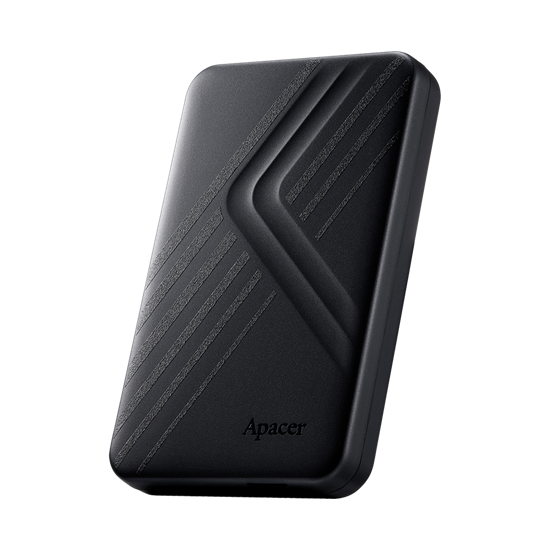 HDD të Jashtme Apacer AC236 / 5TB / USB 3.2 Gen1 / Super Slim – Zezë