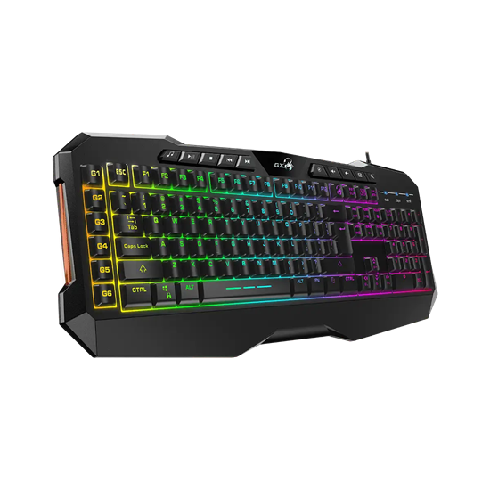 Tastierë Gaming me kabllo Genius Scorpion K11 Pro / RGB Backlit LED / USB -Zezë - Figura 2