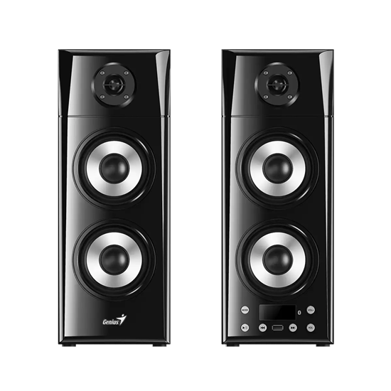 Altoparlantë Genius SP-HF2800BT / 60W / Bluetooth 5.0 / Multiple Input / Zezë - Figura 2