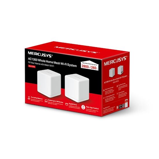 Ruter Mercusys Halo H30G / AC1300 / Whole Home Mesh Wi-Fi System / 2-Pack - Bardhë - Figura 5