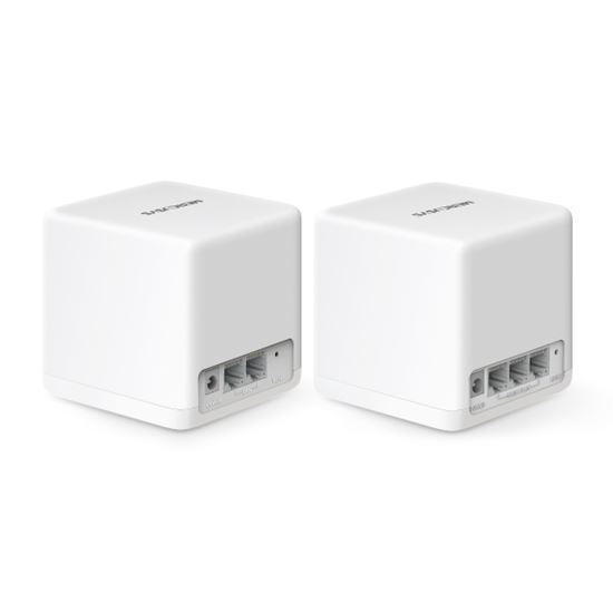 Ruter Mercusys Halo H60X / AX1500 Whole Home Mesh WiFi 6 System / Dual Band / 5G - 1500 Mbps – Bardhë - Figura 2