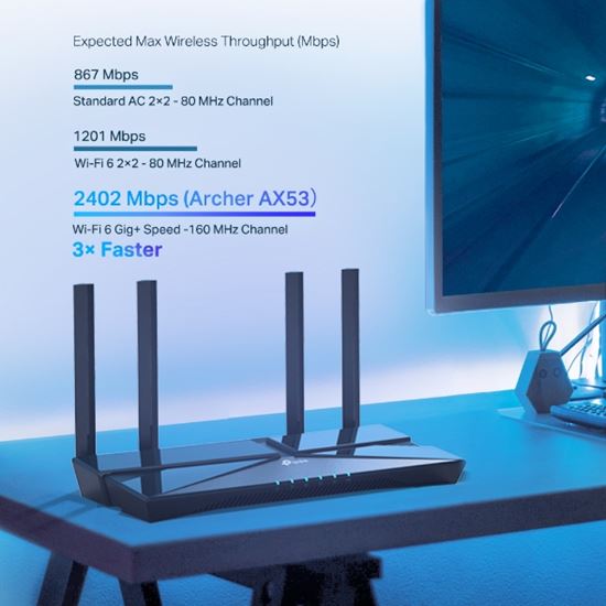 Ruter TP-Link Wi-Fi 6 AX3000 Dual Band Gigabit - Figura 4