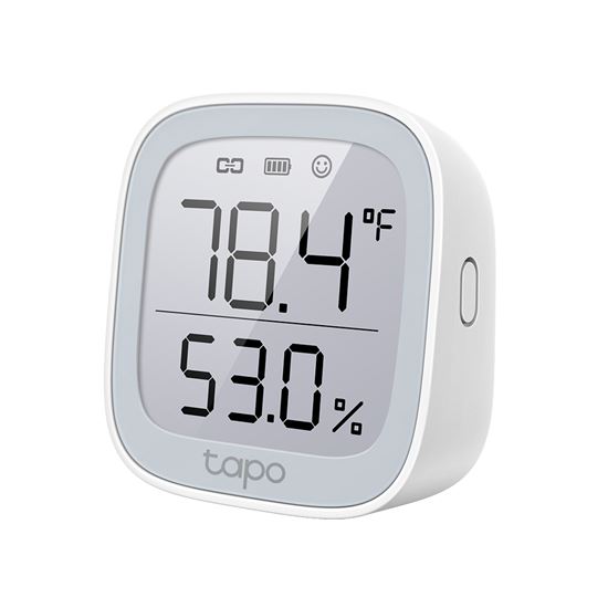 Monitor Inteligjent i Temperaturës dhe Lagështisë TP-Link Tapo T315 / 2.7" / Sensor Smart - Bardhë