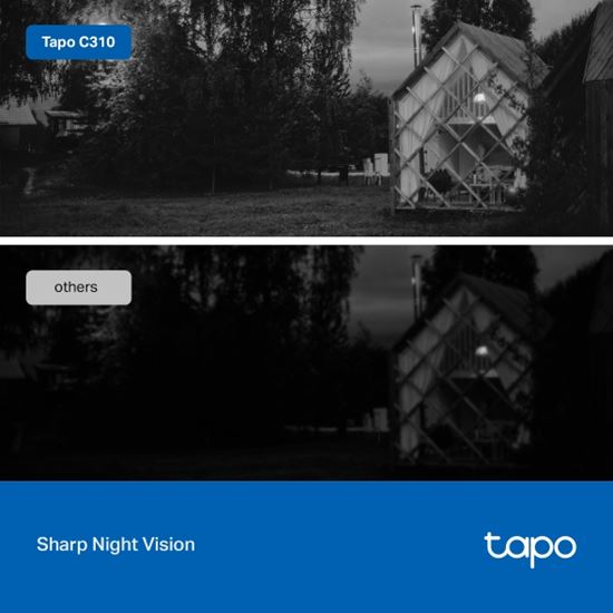Kamera Sigurie IP Outdoor TP-Link Tapo C310 / 3MP Full HD Color / Wi-Fi/Ethernet - Figura 5