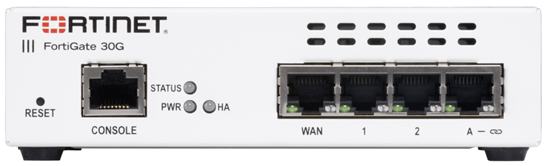 Fortinet FortiGate 30G NGFW Firewall & SD-WAN Security Appliance – White