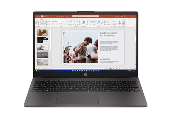Laptop HP NB 250 G10 / i5-1334U / 16GB DDR4 / 512GB / 15.6'' Full HD IPS AG / Intel Iris X Graphics - Dark Ash Silver