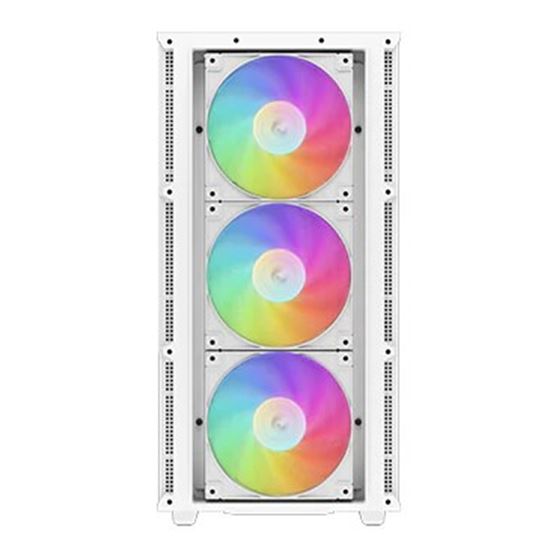 Kasë kompjuteri DeepCool CH560 Mid-Tower me 4x120mm ARGB Fan - Bardhë - Figura 5