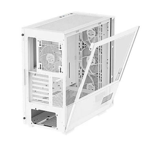 Kasë kompjuteri DeepCool CH560 Mid-Tower me 4x120mm ARGB Fan - Bardhë - Figura 7