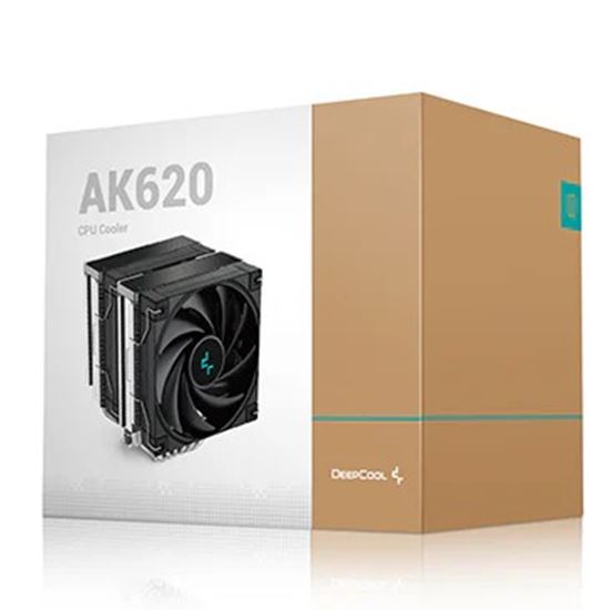 Ftohës për Procesor me Ajër DeepCool AK620 Dual Tower - Zezë - Figura 6
