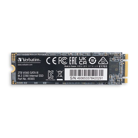 SSD e brendshme Verbatim Vi550 S3 M.2 2TB 3D NAND - Zezë - Figura 3