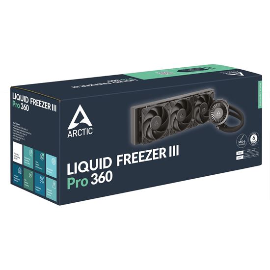 Ftohës për Procesor Arctic Liquid Freezer III PRO 360 / Liquid Cooling Kit 12cm – Zezë - Figura 6