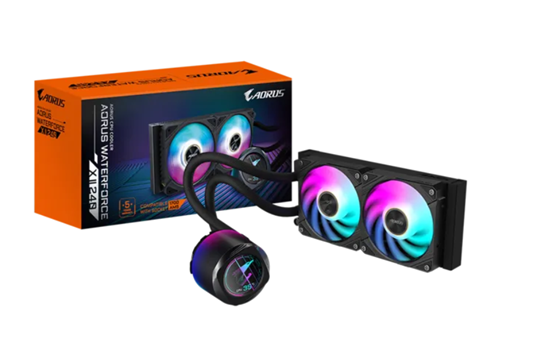 Ftohës për Procesor Gigabyte AORUS WATERFORCE X II 240 – Zezë - Figura 3