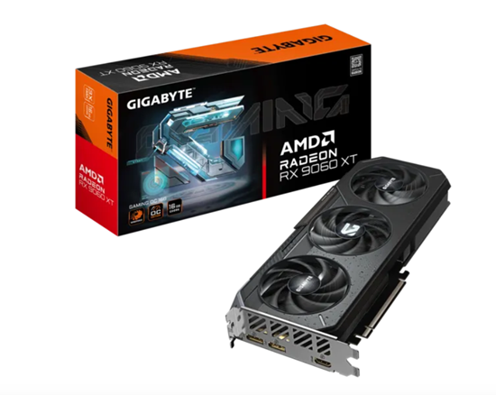 Kartë Grafike AMD Gigabyte Radeon RX 9060 XT GAMING OC 16GB GDDR6 PCIe 5.0 RGB