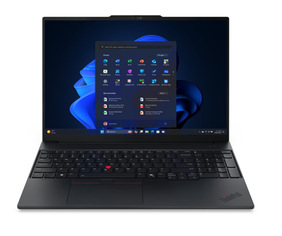 Laptop Lenovo NB ThinkPad E16 Gen 3 / Ultra 5 226V / 16GB LPDDR5x / 512GB / 16'WQXGA IPS AG / Intel Arc Graphics 130V - Black - Figura 2