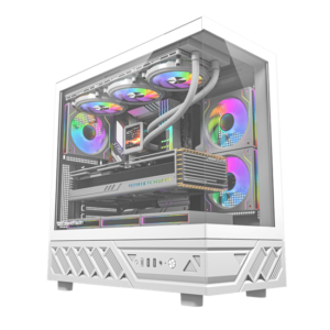 Kasë Darkflash DS950 / Full‑Tower / E‑ATX Support – Bardhë