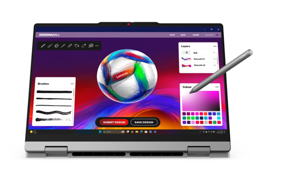 Laptop Lenovo NB IdeaPad5 2in1 14AGP11 / Ryzen AI 7 445 / 32GB DDR5 / 1TB / 14'WUXGA IPS Multi touch 60Hz / AMD Radeon 840M - Luna Grey - Figura 4