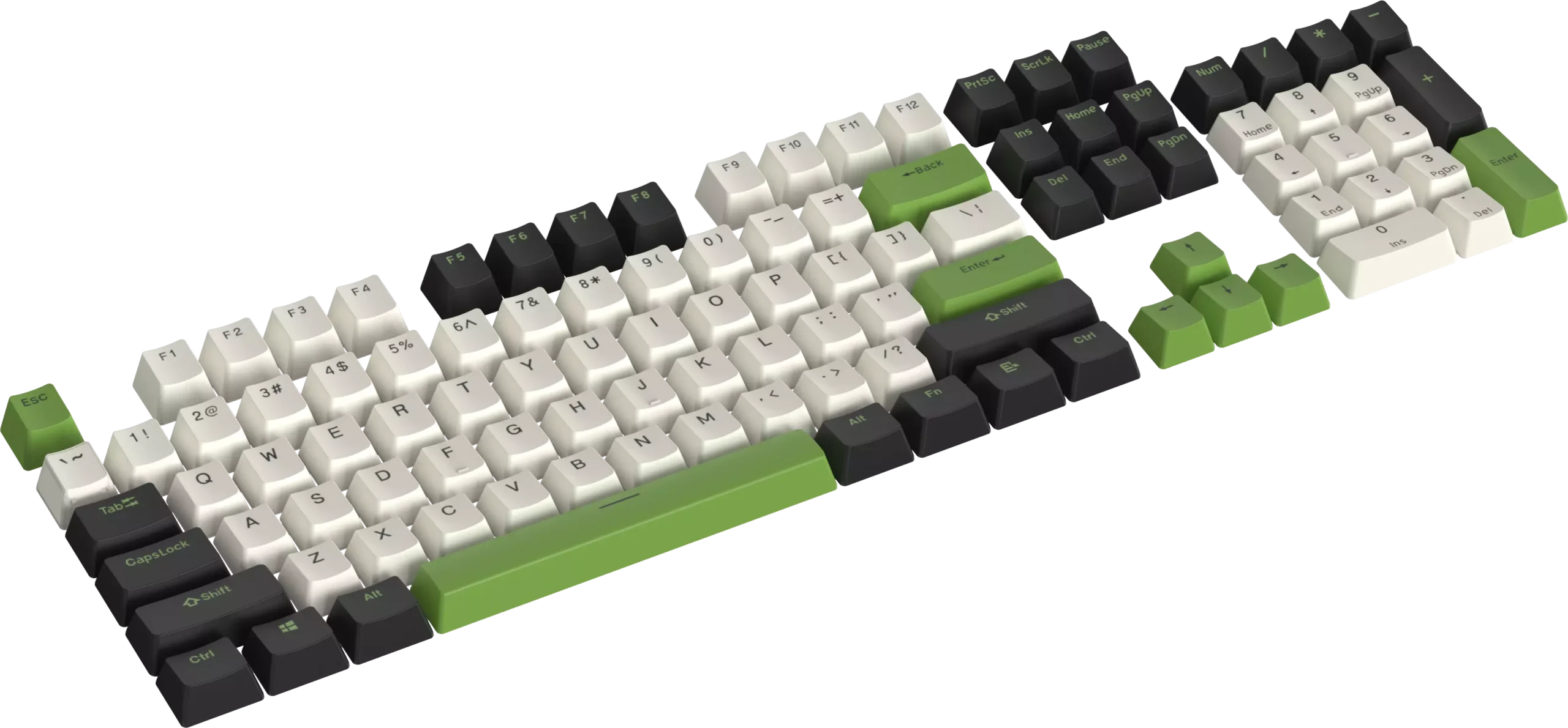 Tastierë MARVO KP-02 GN / Mechanical / 104 keys + 20 supplementary / E gjelber - Figura 2