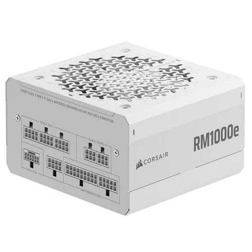 Furnizues Energjie (PSU) PC Corsair RM1000e / CP-9020294-EU – Bardhë