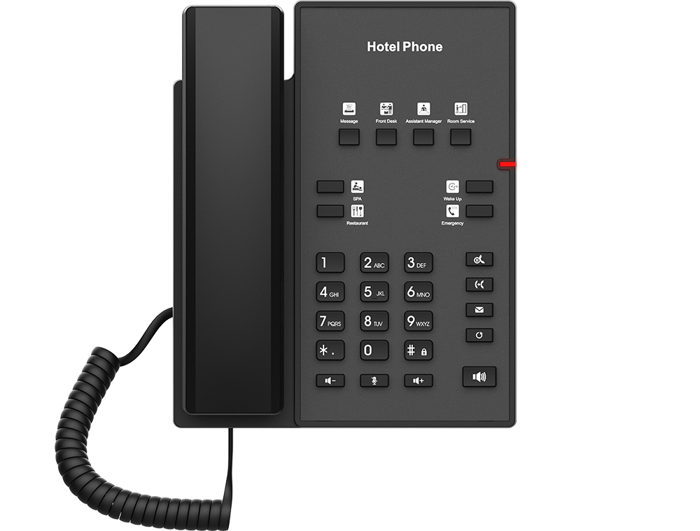 VoIP Fanvil H1-2 Tel. 2 Tel. Telefon Hoteli /