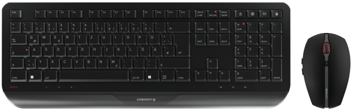 Combo (Tastierë & Maus) Cherry GENTIXB – Zezë