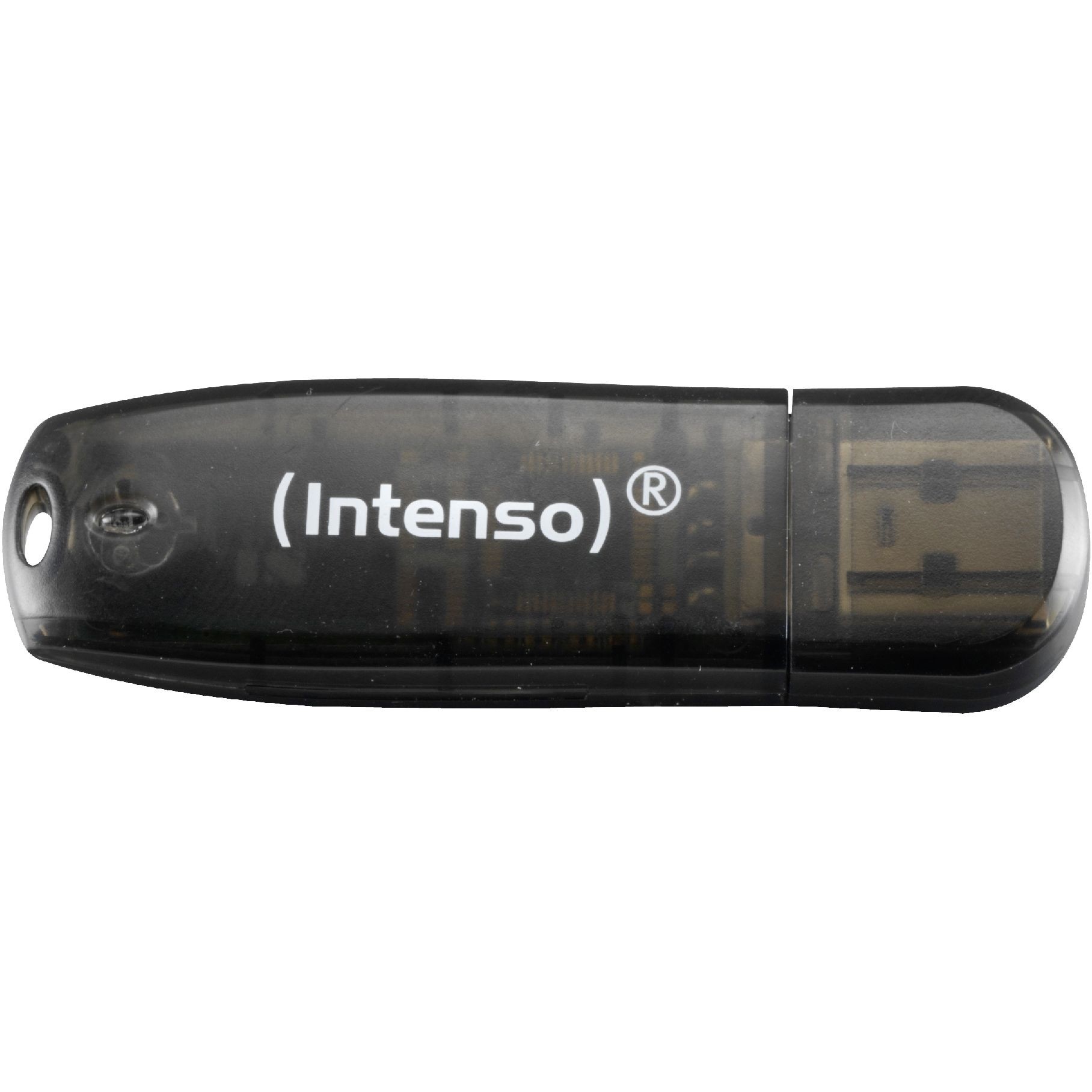 USB Flash Drive STICK 16GB 2.0 Intenso Rainbow Line - e zezë