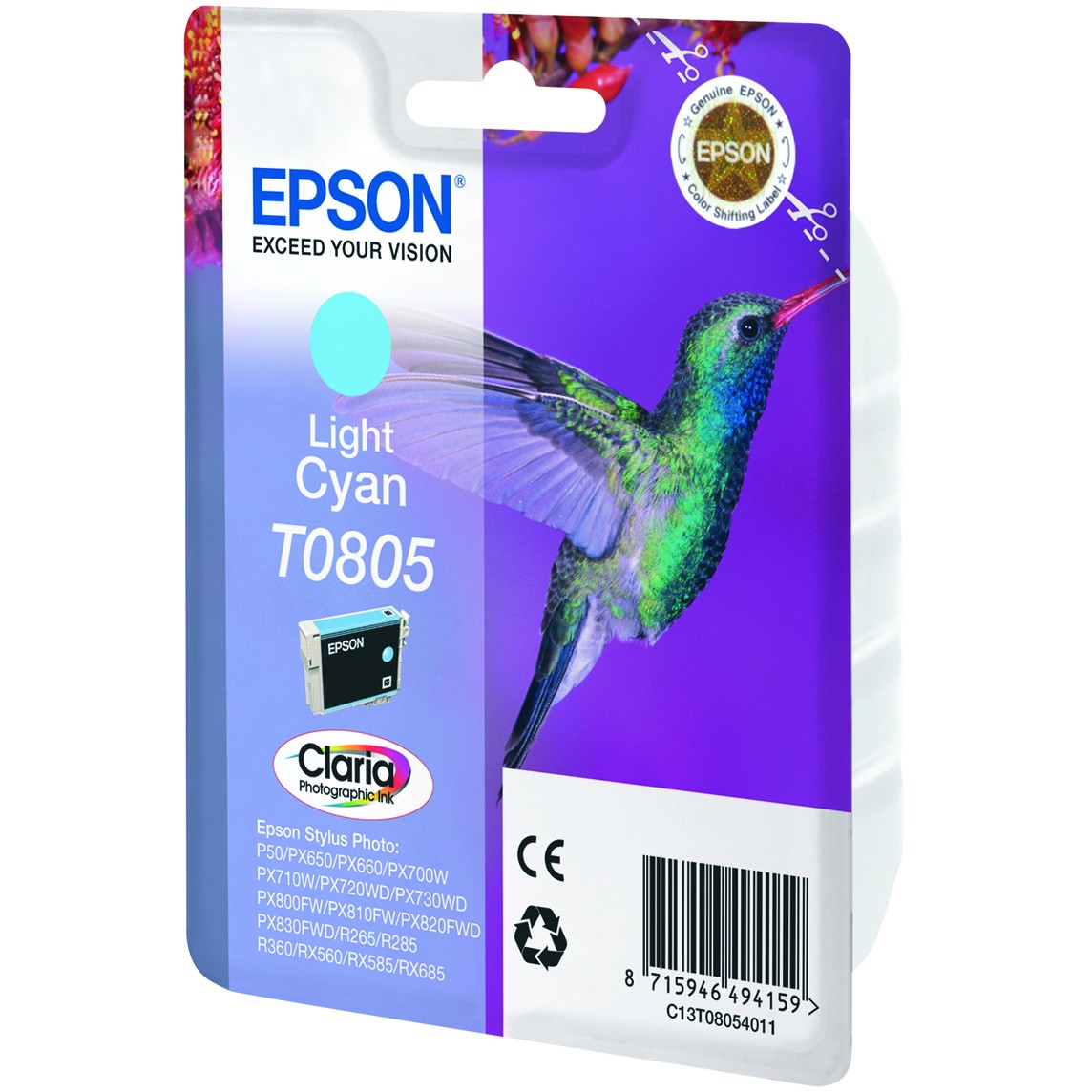 INK Epson C13T08054011 – Blu - Figura 2