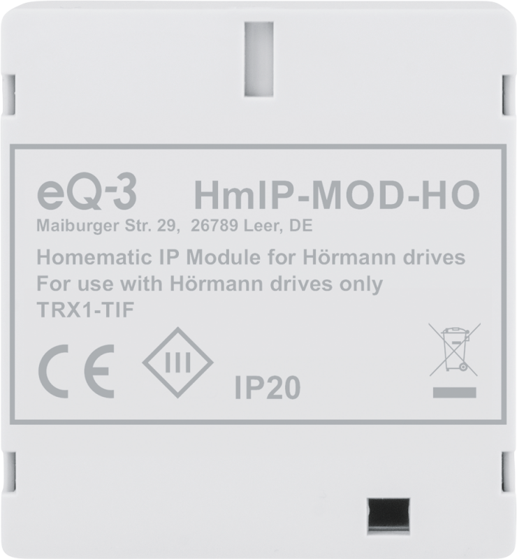 Termostat i mençur Homematic IP Modul për motorët Hörmann - Figura 4