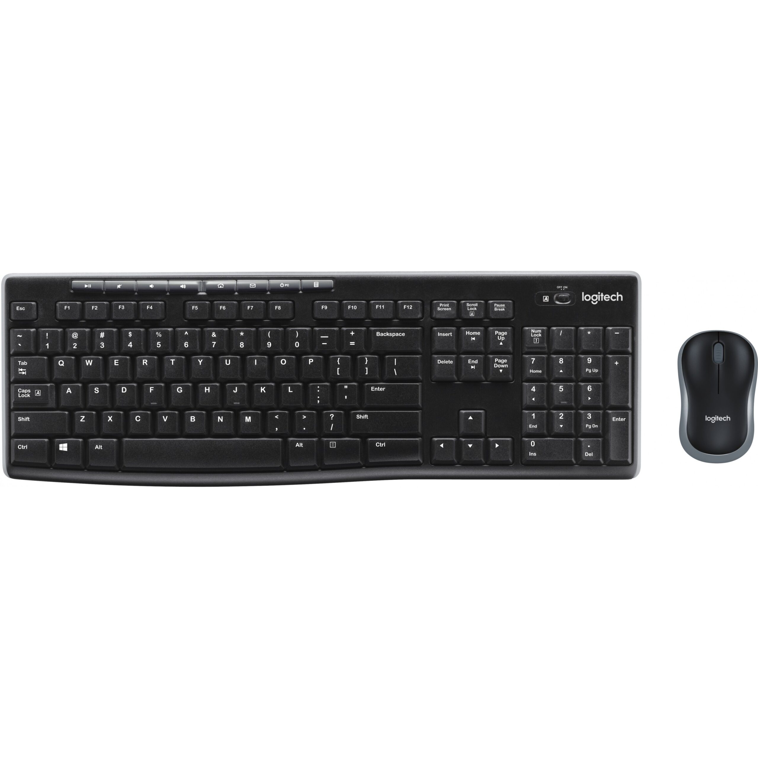 Combo (Tastierë & Maus) Logitech MK270 Wireless / FR - Zezë