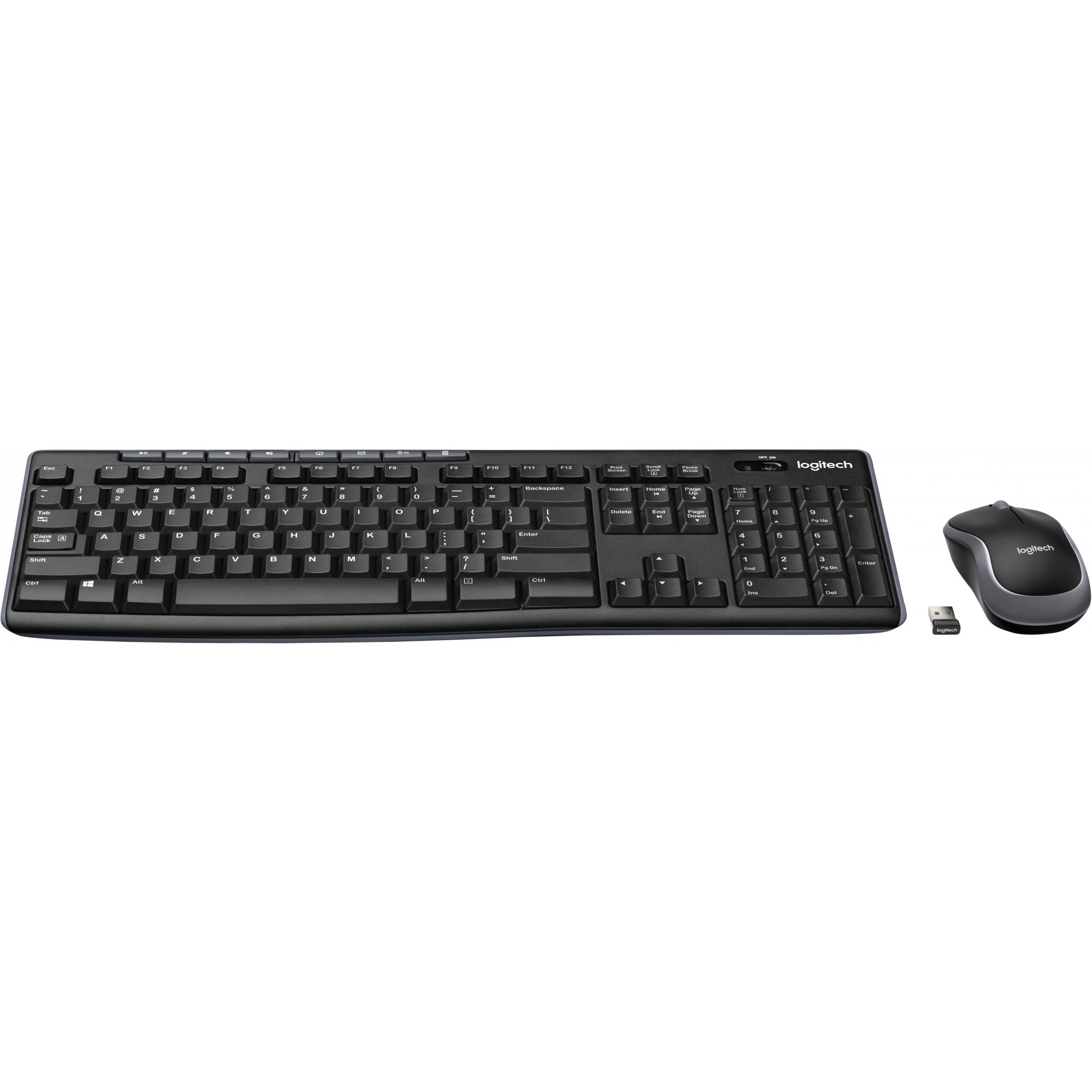 Combo (Tastierë & Maus) Logitech MK270 Wireless / FR - Zezë - Figura 2