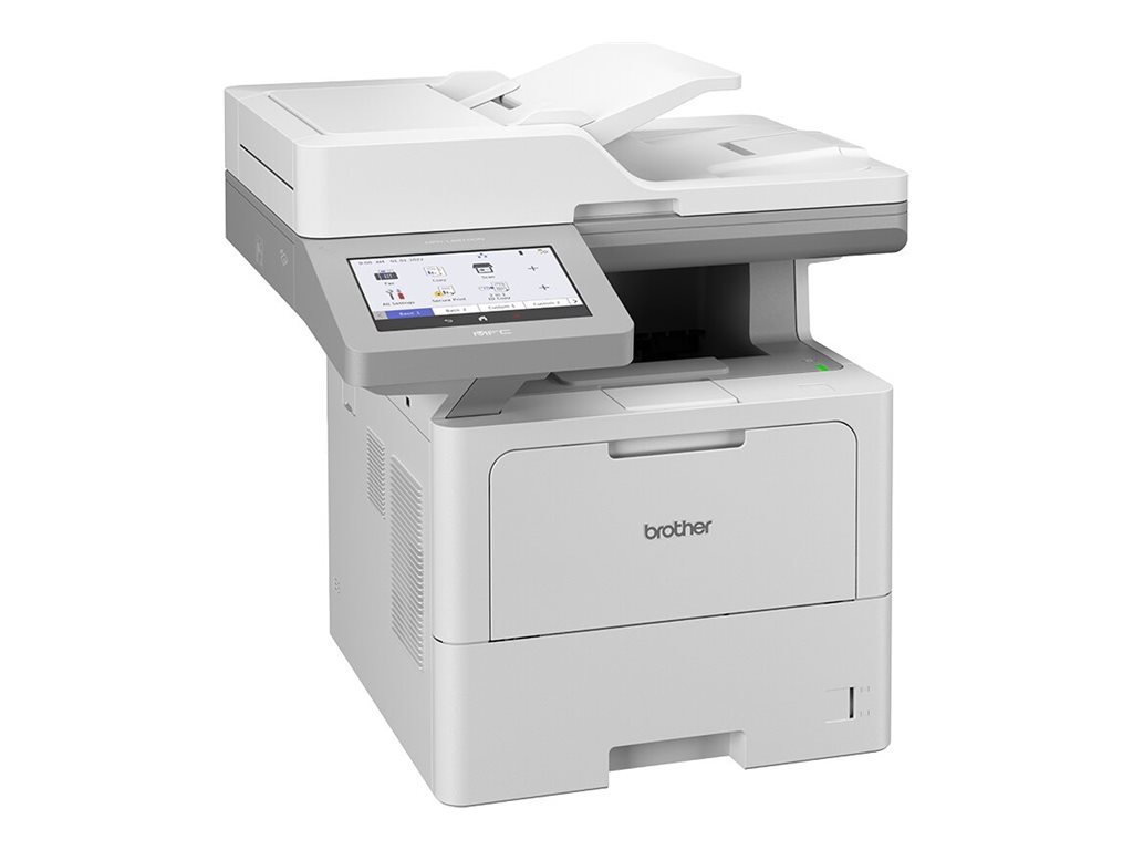 Printer Multifunksional BROTHER MFC LASER MFCL6910DNRE1 / Print, Scan, Copy / Up to 50 ppm / Bardhë e zi / ADF / A4 / USB, Wifi / e bardhë - Figura 2