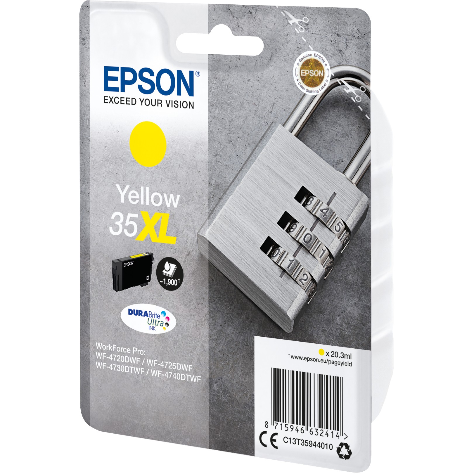 Epson C13T35944010 yellow HC - Figura 2
