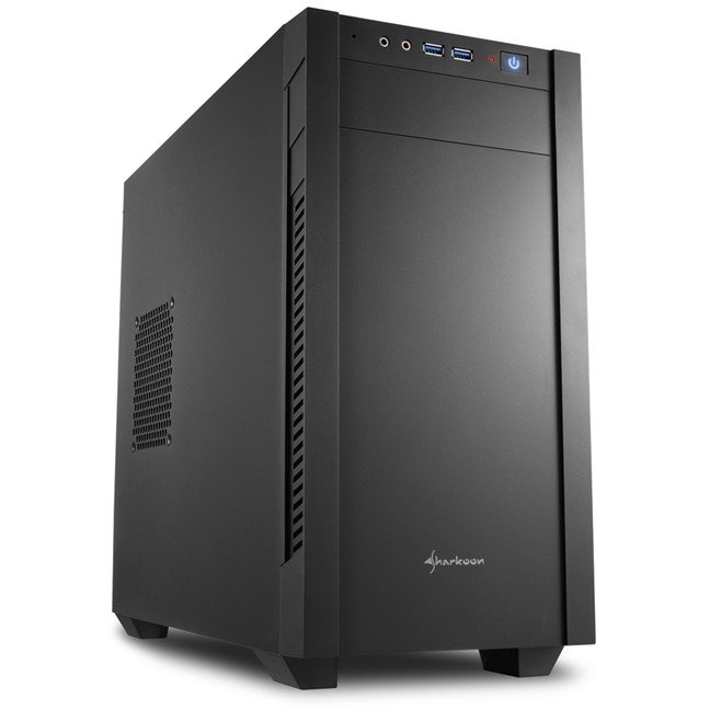 Kasë Sharkoon S1000 MIDI Tower – Zezë