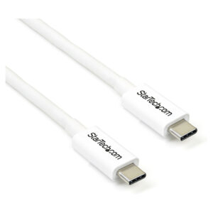 Kabllo Thunderbolt 3 / 20 Gbit/s / 2 m – Bardhë