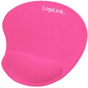 Mauspad LogiLink Silicone Wrist Rest / 195 x 230 x 3mm – Pink