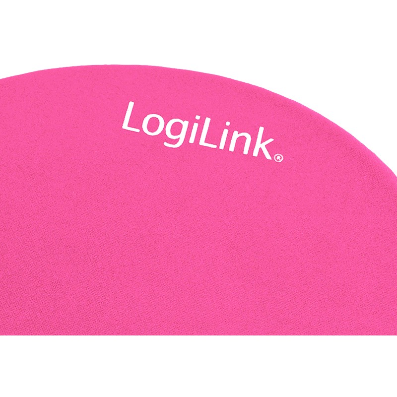 Mauspad LogiLink Silicone Wrist Rest / 195 x 230 x 3mm – Pink - Figura 2